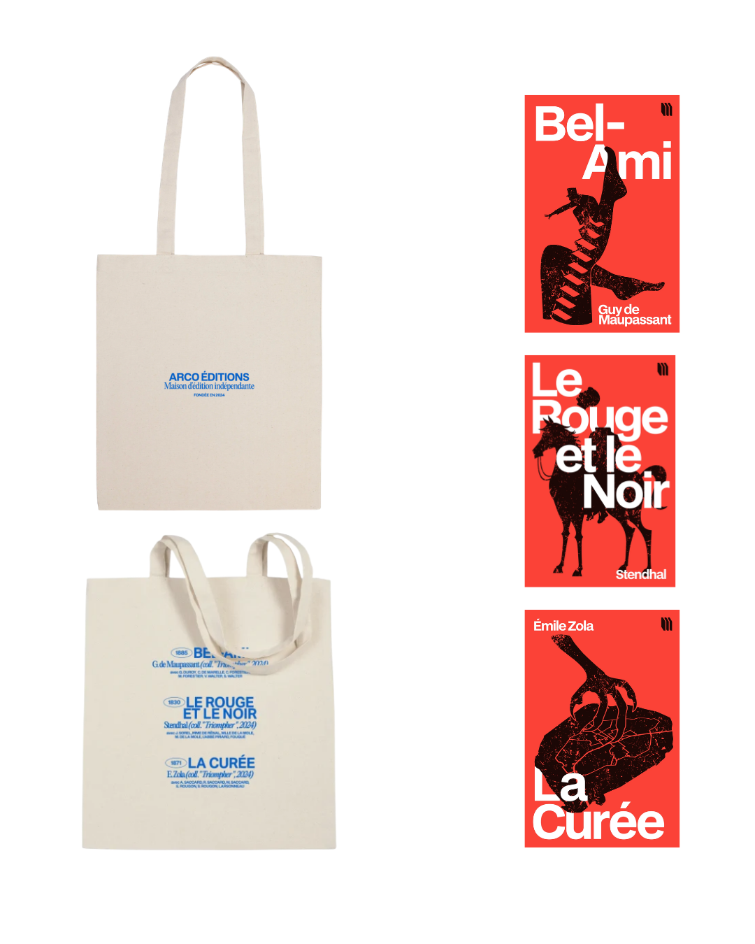 "Triompher", la collection et son tote